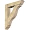 Ekena Millwork Funston Traditional Rough Sawn Bracket w/ Offset Brace, Douglas Fir, 8"W x 38"D x 44"H BKT0806X38X44FST01RDF - alternate 1